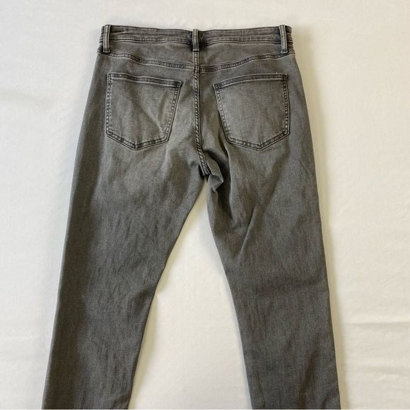 Uniqlo grey wash slim jeans - Picture 2 of 13